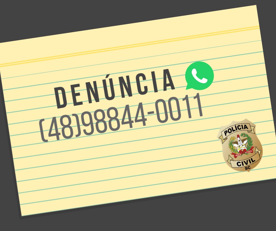 Disque Denúncia Whatsapp