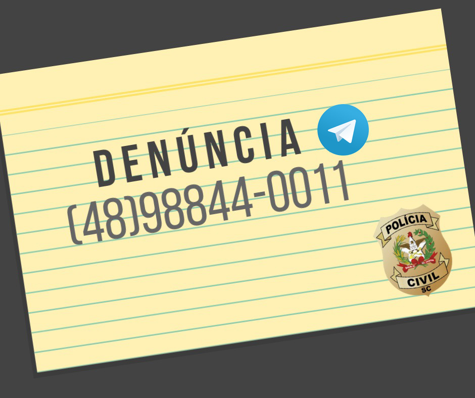 Disque Denúncia Telegram