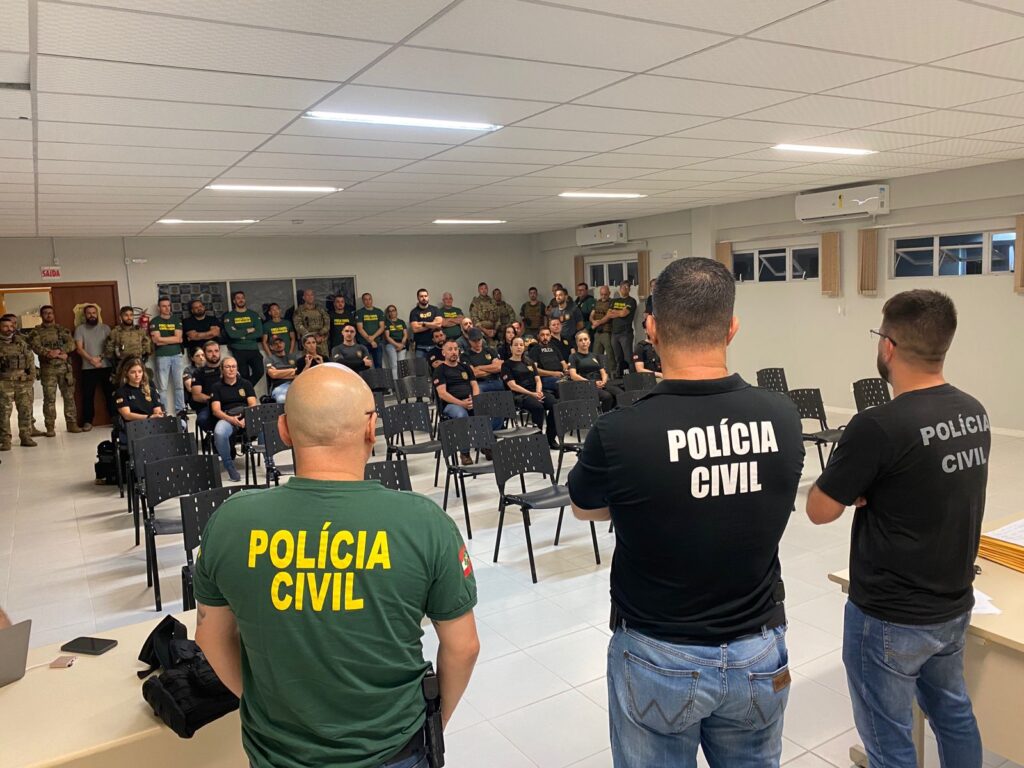 Briefing da operação