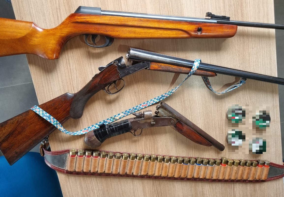 armas de fogo e munição